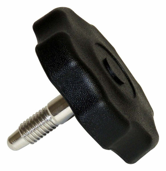 Crown Automotive - Steel Black Door Surround Knob - 55397132AB