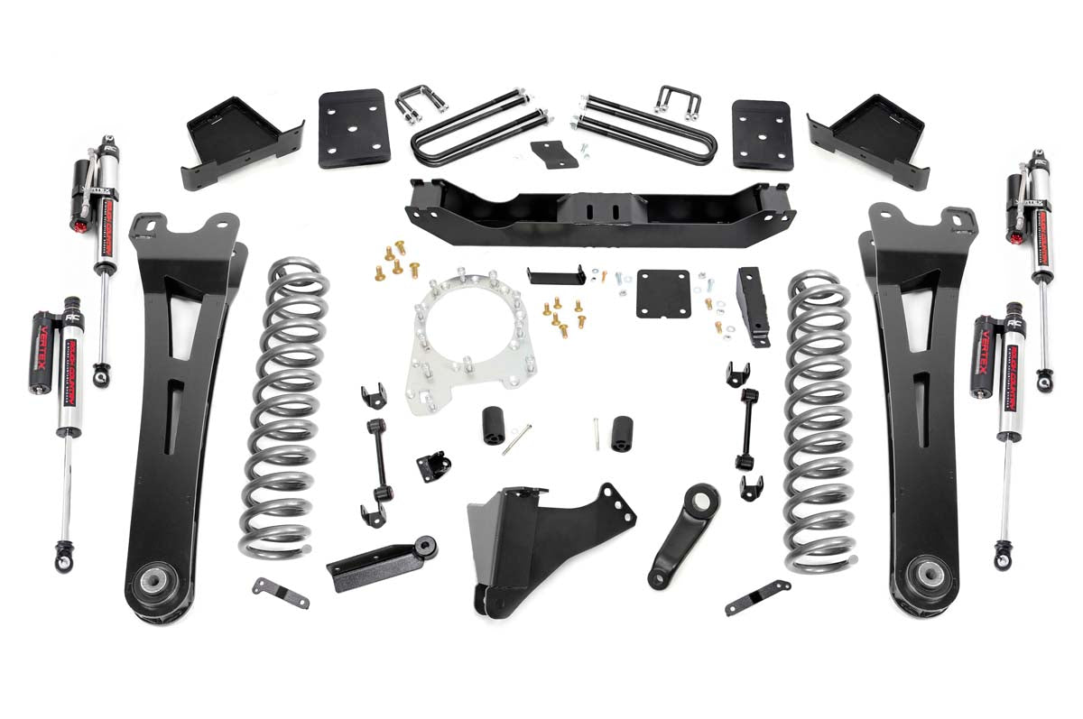 Fits Ford F-250/F-350 SD 4WD (2017-2022) 6" Lift Kit; OVLD; Vertex; 55450