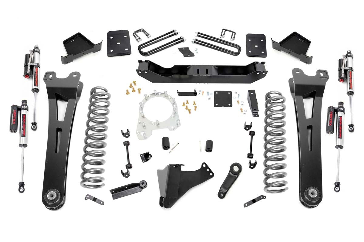 Fits Ford F-250/F-350 SD 4WD (2017-2022) 6" Lift Kit; OVLD; Vertex; 55450