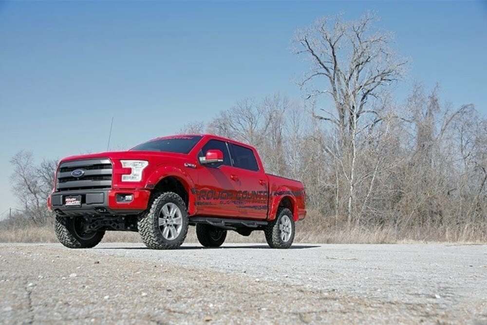 Fits Ford F-150 4WD (2015-2020) 4 Inch Lift Kit; 55530