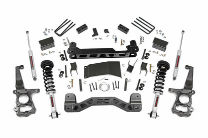 Fits Ford F-150 4WD (2015-2020) 4 Inch Lift Kit; N3 Struts; 55531