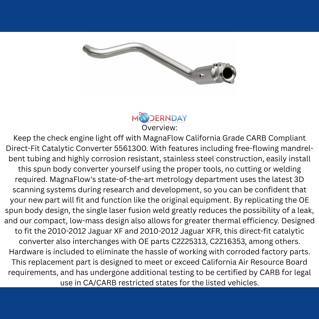 2010 2012 Jaguar XF 5.0L Direct-Fit Catalytic Converter 5561300 Magnaflow