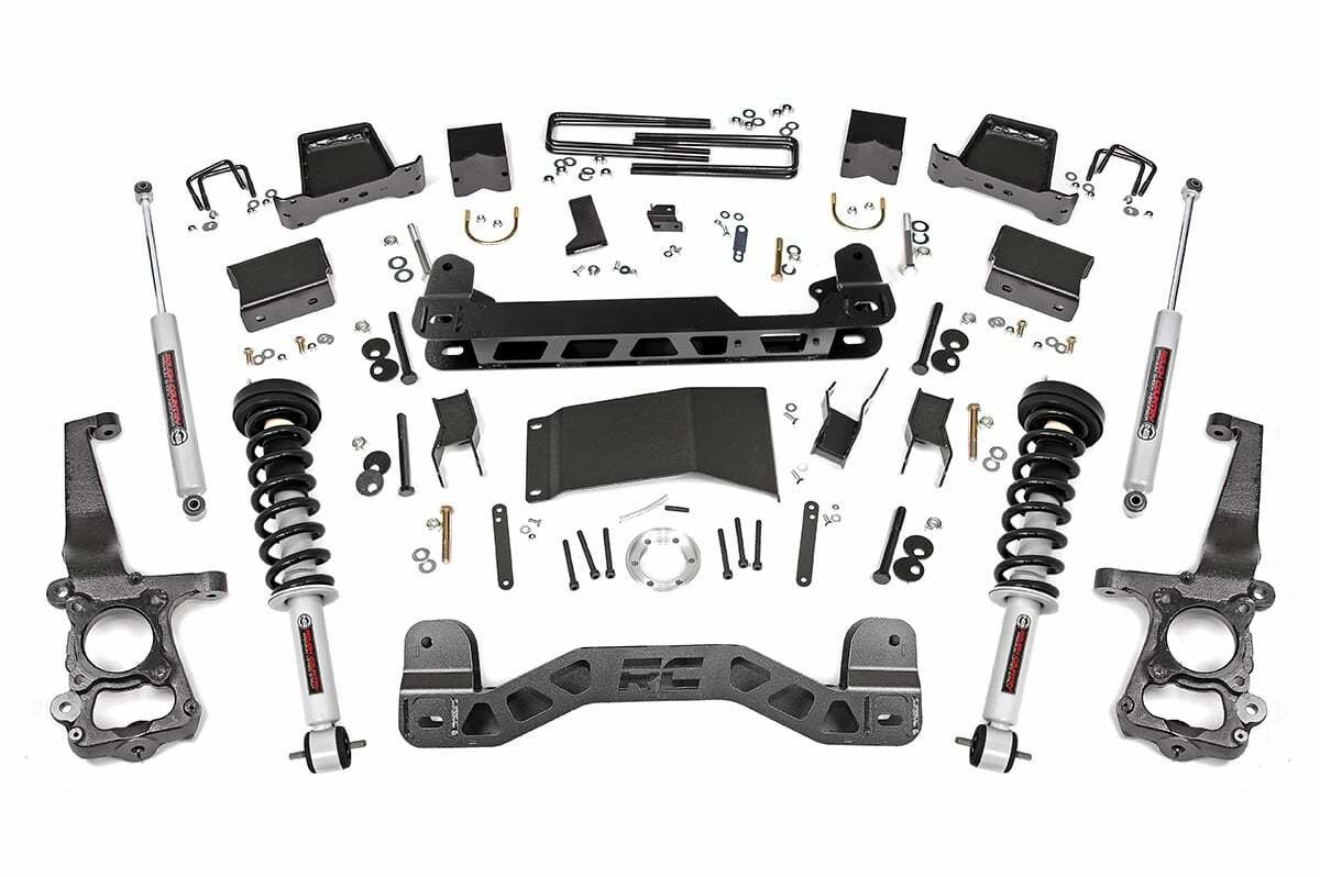 Fits Ford F-150 4WD (2015-2020) 6 Inch Lift Kit; N3 Struts; 55731