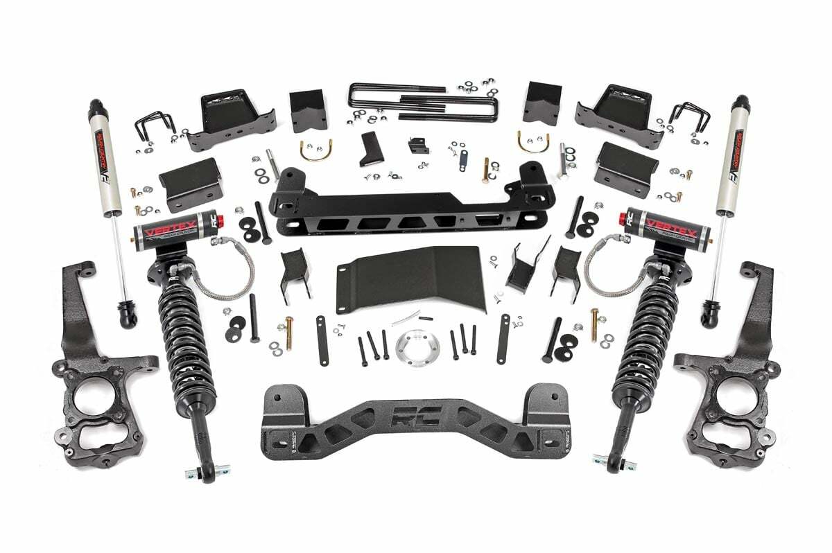 Fits Ford F-150 4WD (2015-2020) 6 Inch Lift Kit; Vertex/V2; 55757