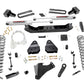 Fits Ford F-350 SD 4WD (2017-2022) 4.5" Lift Kit; Diesel; Dually; 55930