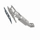 Catalytic Converter with Integrated Exhaust Manifold for HM Grade Federal / EPA Compliant Direct-Fit Manifold Catalytic