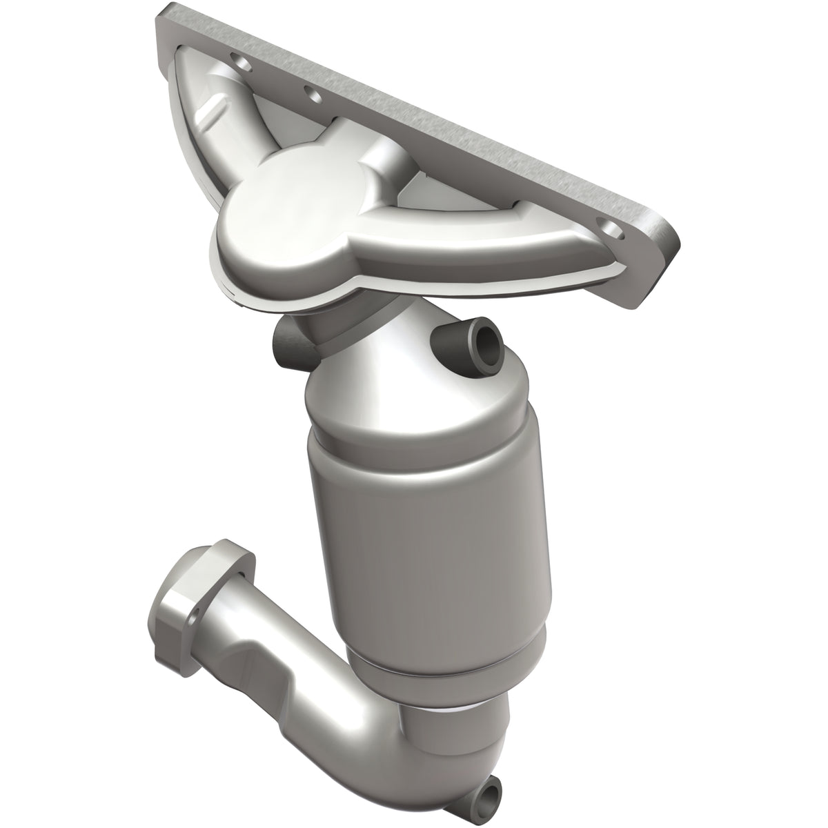 Catalytic Converter with Integrated Exhaust Manifold for HM Grade Federal / EPA Compliant Direct-Fit Manifold Catalytic