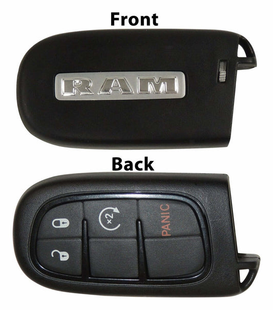 Crown Automotive - Plastic Black Key Fob - 56046956AF