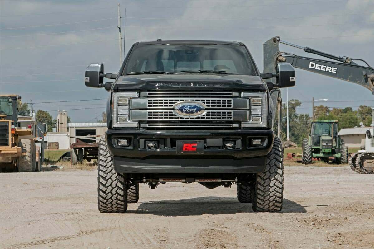 Fits Ford F-250/F-350 SD (17-22) 6" Lift Kit; 4-Link; OVLD; C/O Vertex; 56057