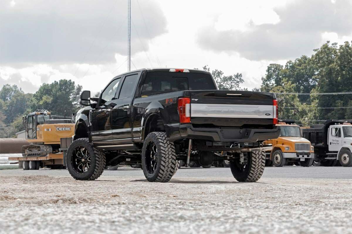 Fits Ford F-250/F-350 SD (17-22) 6" Lift Kit; 4-Link; OVLD; C/O Vertex; 56057