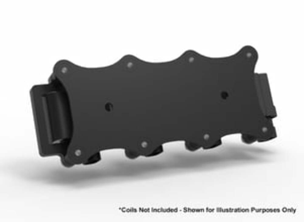Holley EFI Igntion Coil Remote Relocation Bracket, Black Finish, Pair 561-128
