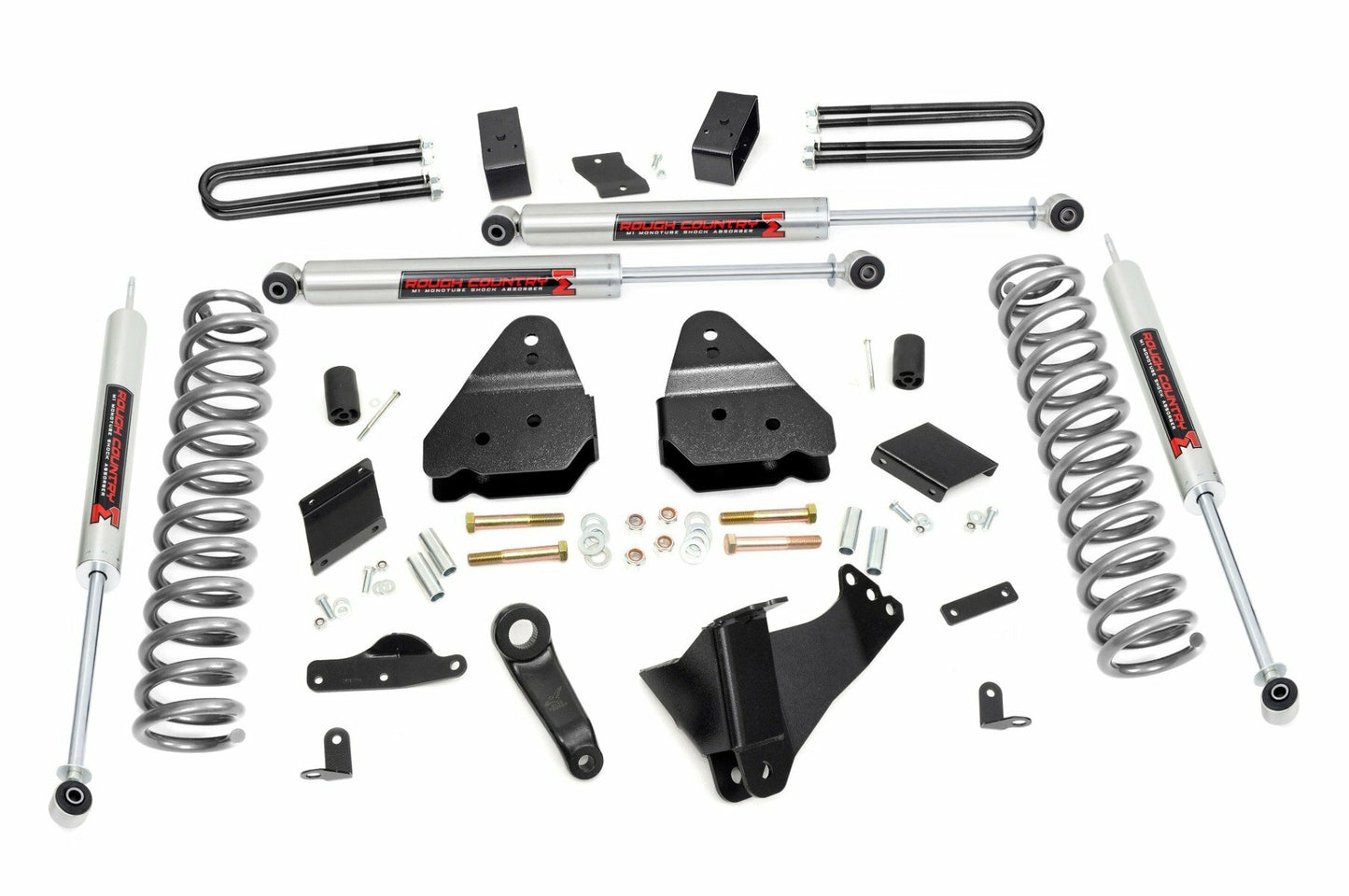 Fits Ford F-250 Super Duty 4WD (2011-2014) 4.5 Inch Lift Kit; OVLD; M1; 56340