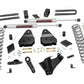 Fits Ford F-250 Super Duty 4WD (2011-2014) 4.5 Inch Lift Kit; OVLD; M1; 56340