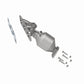 Catalytic Converter with Integrated Exhaust Manifold for HM Grade Federal / EPA Compliant Direct-Fit Manifold Catalytic