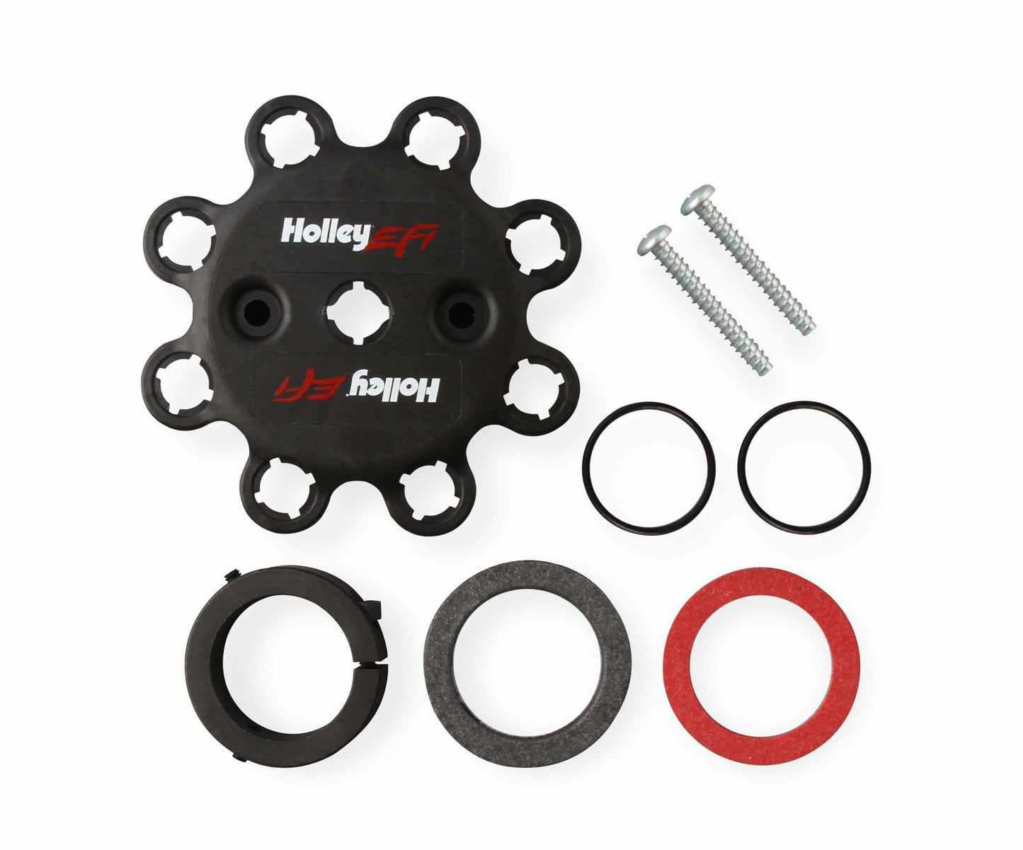 Holley EFI Dual Sync BBC Tall Deck Distributor, Black - 565-204BK