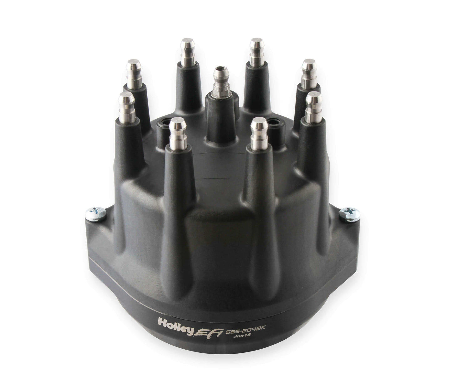 Holley EFI Dual Sync BBC Tall Deck Distributor, Black - 565-204BK