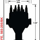 Holley EFI Dual Sync Ford FE Distributor - 565-205