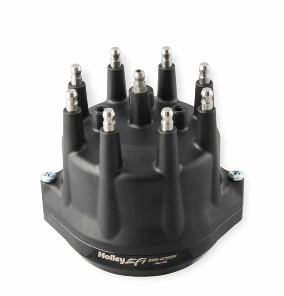Holley EFI Dual Sync Ford FE Distributor, Black - 565-205BK