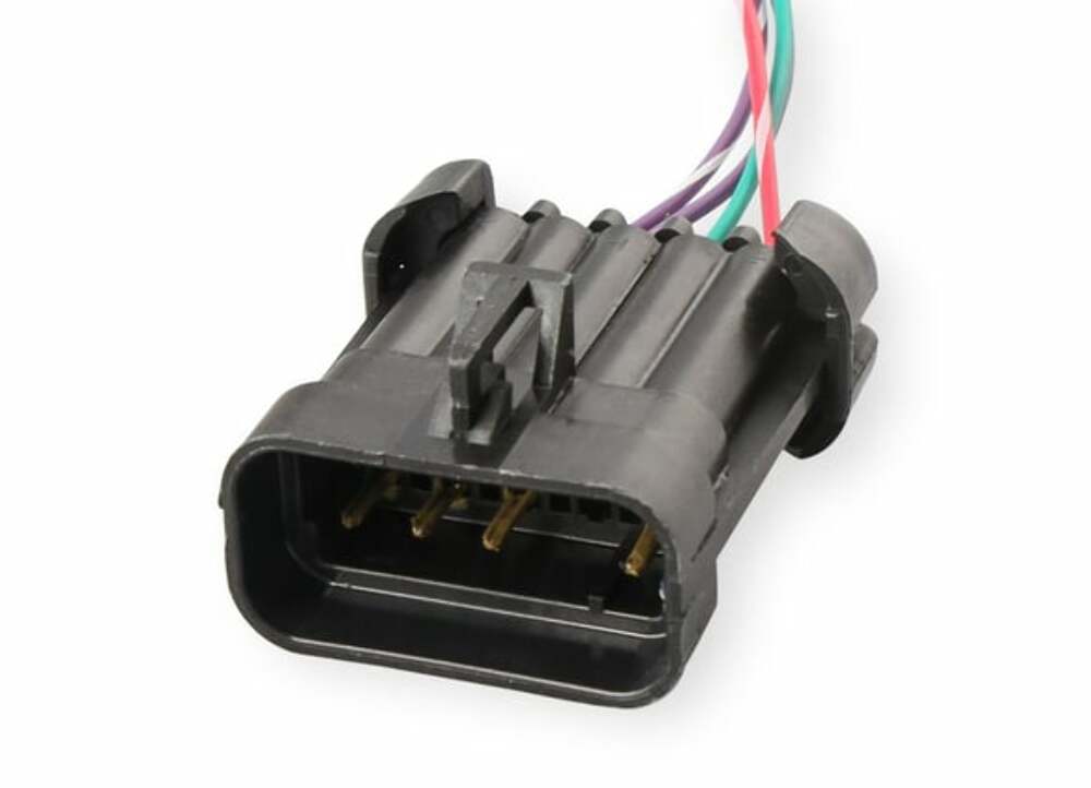 Holley EFI Dual Sync Ford FE Distributor, Black - 565-205BK