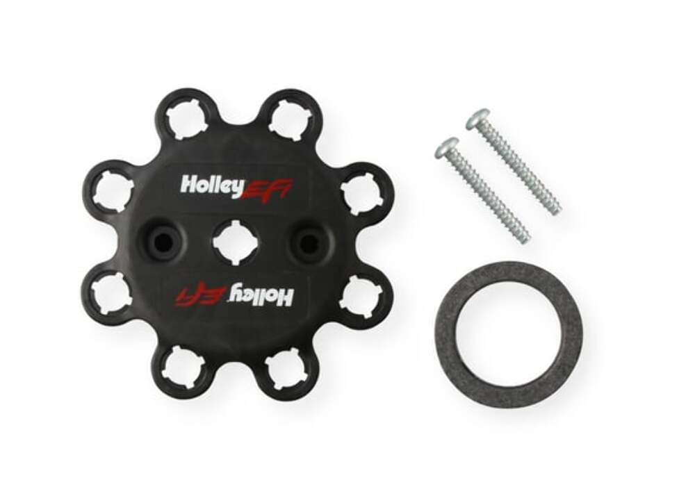 Holley EFI Dual Sync Ford FE Distributor, Black - 565-205BK