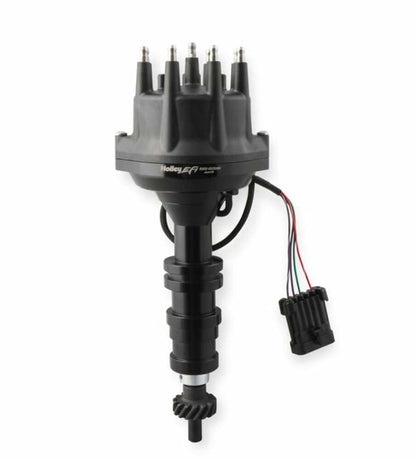 Holley EFI Dual Sync Ford FE Distributor, Black - 565-205BK