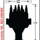 Holley EFI Dual Sync Oldsmobile Distributor, Black 565-206BK