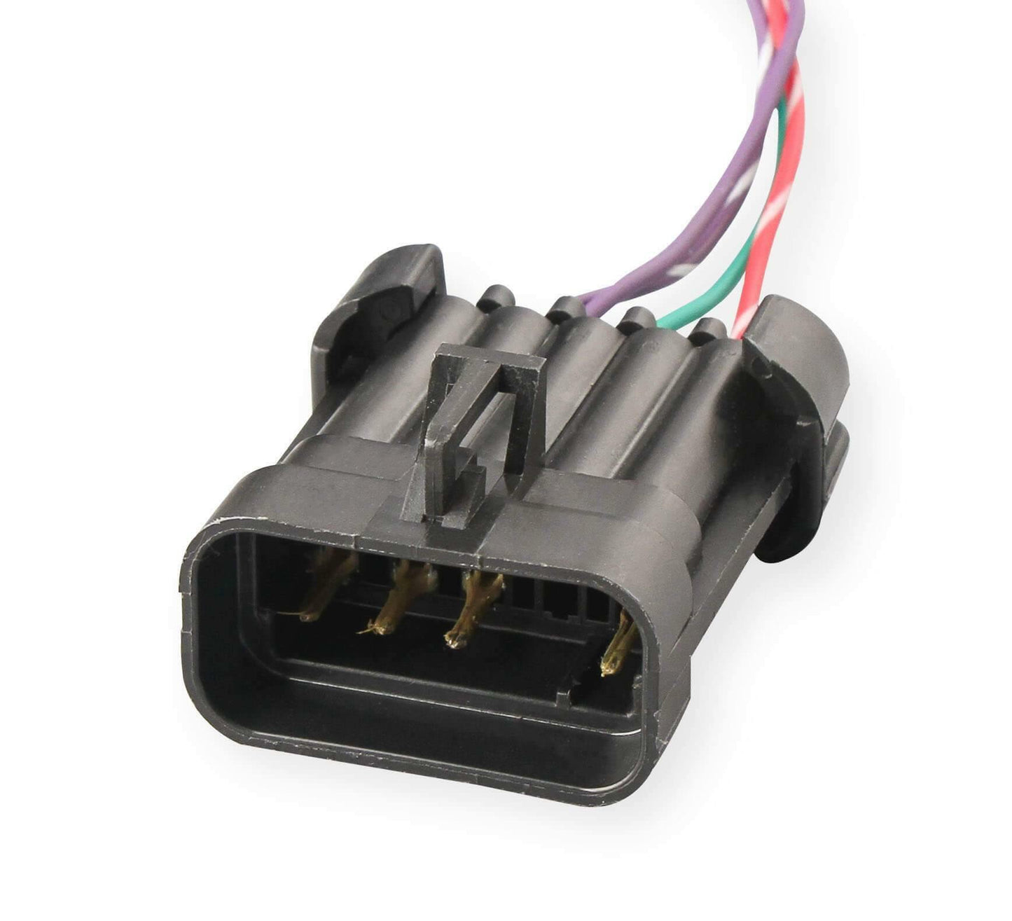 Holley EFI Dual Sync Pontiac Distributor, Black - 565-207BK