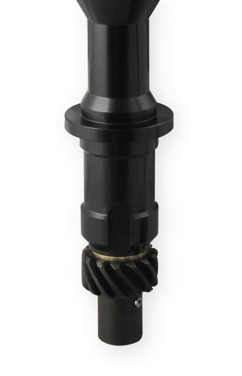 Holley EFI Dual Sync Pontiac Distributor, Black - 565-207BK