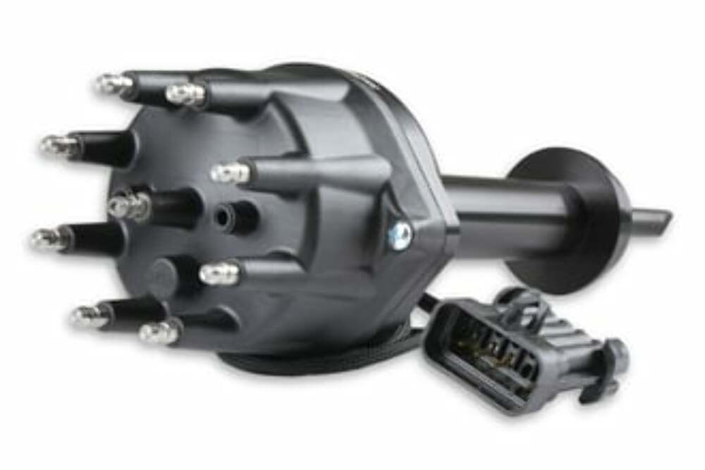 Holley EFI Dual Sync Mopar 383-400 Distributor, Black 565-209BK