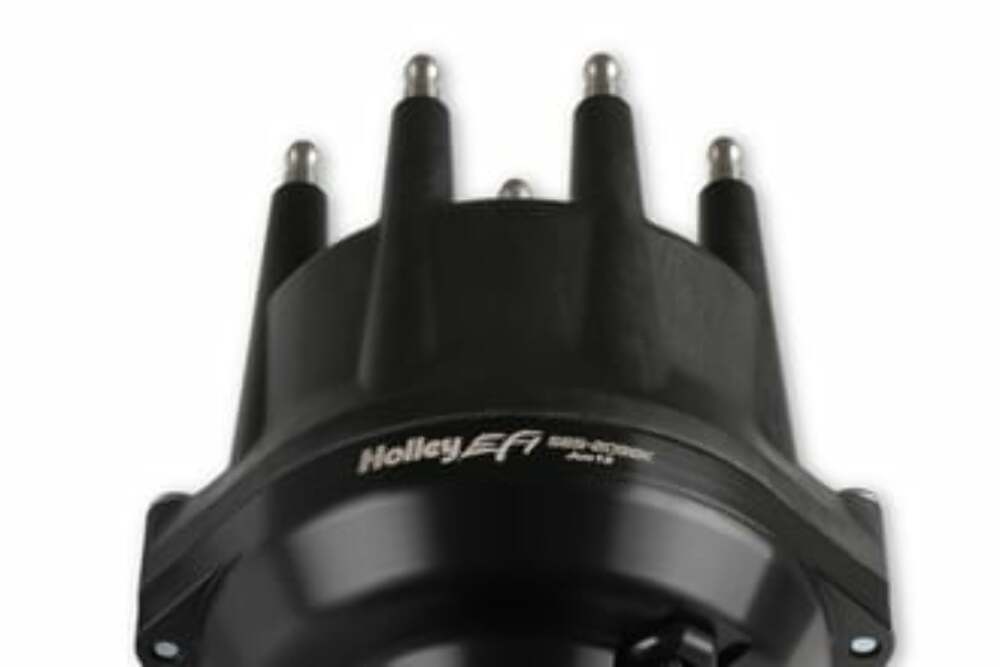Holley EFI Dual Sync Mopar 383-400 Distributor, Black 565-209BK