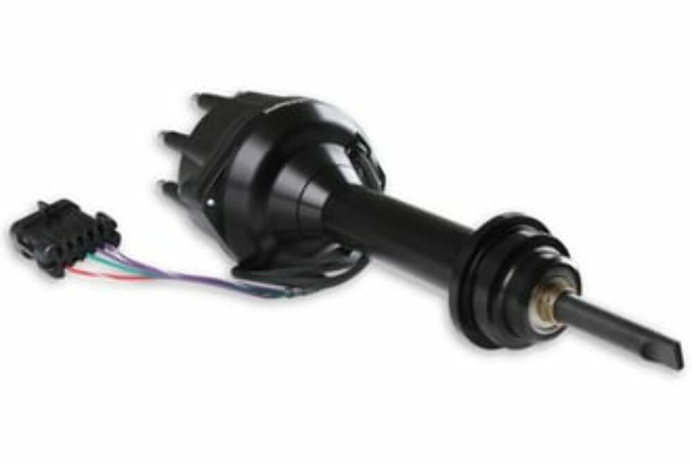 Holley EFI Dual Sync Mopar 383-400 Distributor, Black 565-209BK