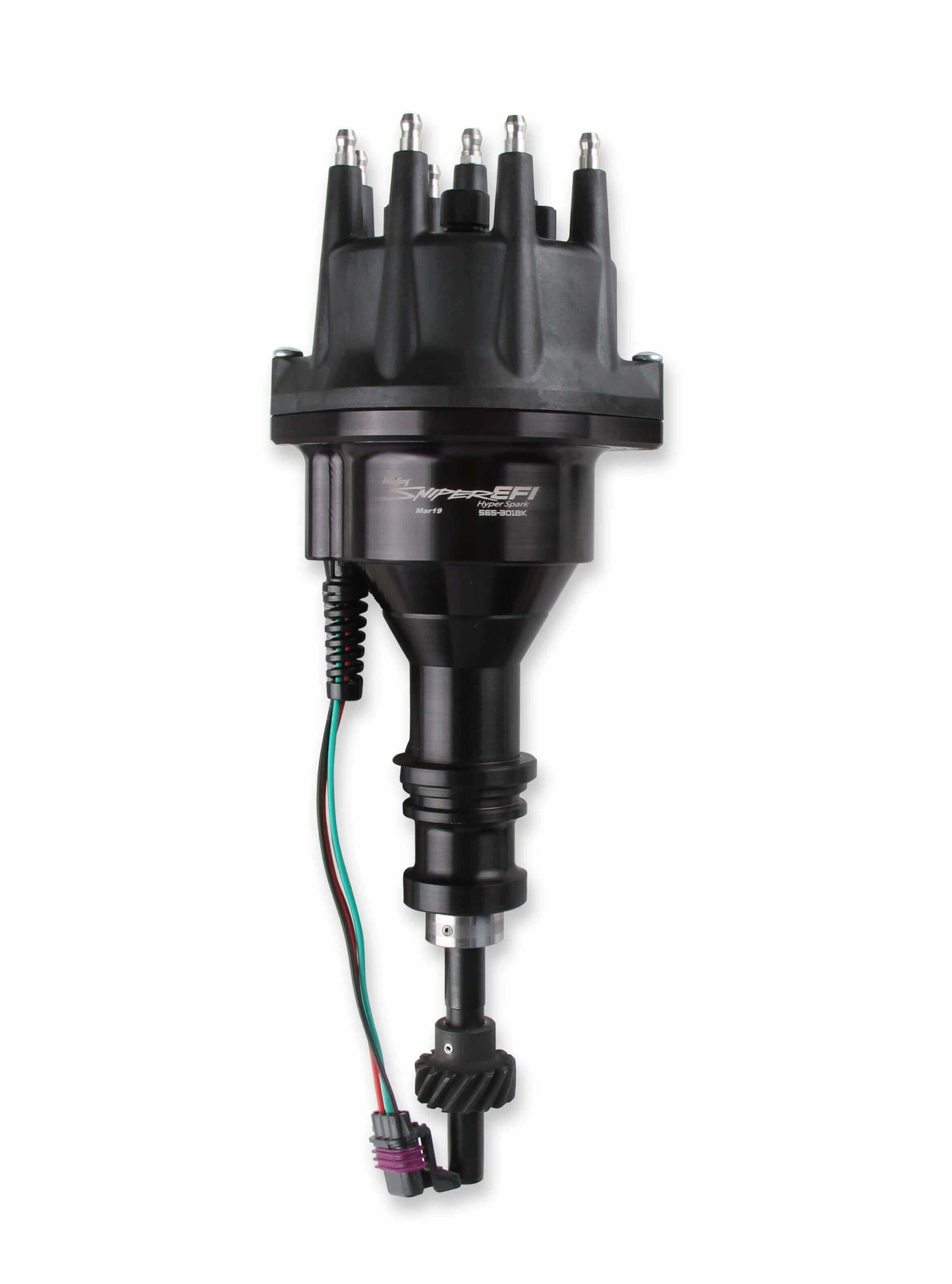 Holley 565-301BK Sniper EFI HyperSpark Distributor Ford 260 289 302 Hall Effect