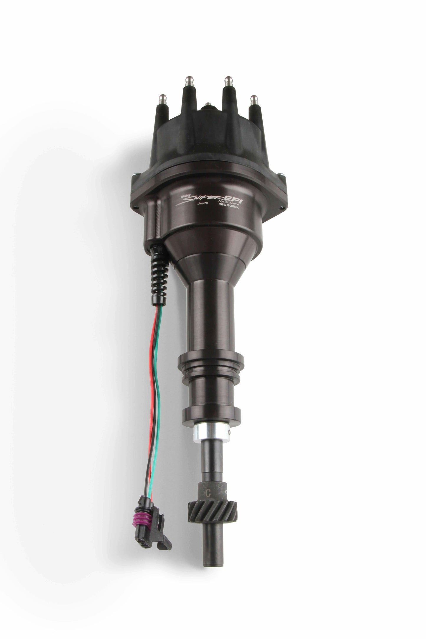 Holley Sniper EFI 565-303BK HyperSpark Distributor - Ford (351-C/429/460)