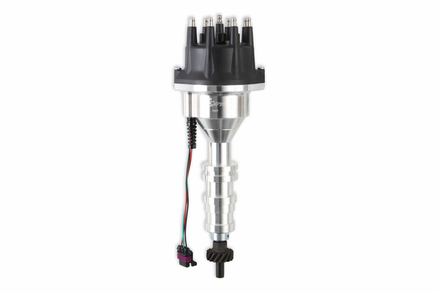 Holley Sniper EFI 565-323 - HyperSpark Distributor - Ford FE - Shiny - Fits 332, 352, 360, 390, 406, 410, 427, 428 FE Engines
