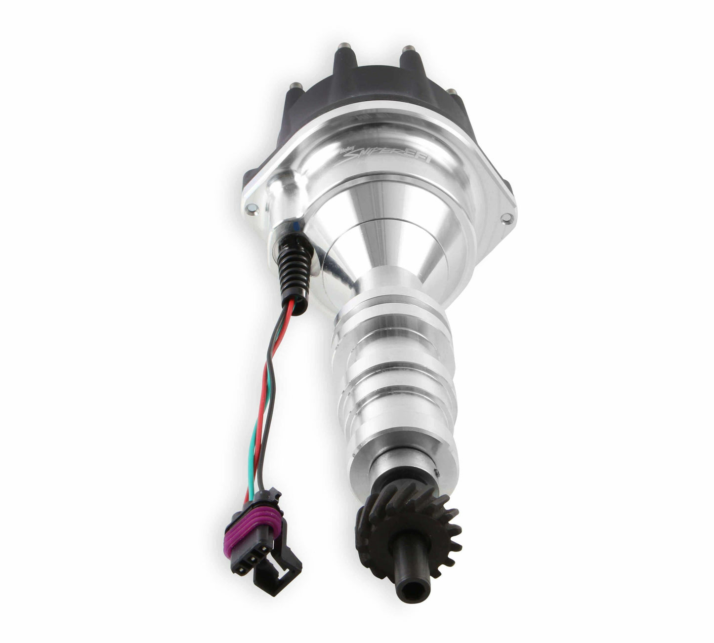Holley Sniper EFI 565-323 - HyperSpark Distributor - Ford FE - Shiny - Fits 332, 352, 360, 390, 406, 410, 427, 428 FE Engines