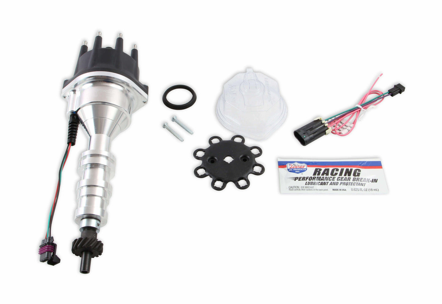 Holley Sniper EFI 565-323 - HyperSpark Distributor - Ford FE - Shiny - Fits 332, 352, 360, 390, 406, 410, 427, 428 FE Engines