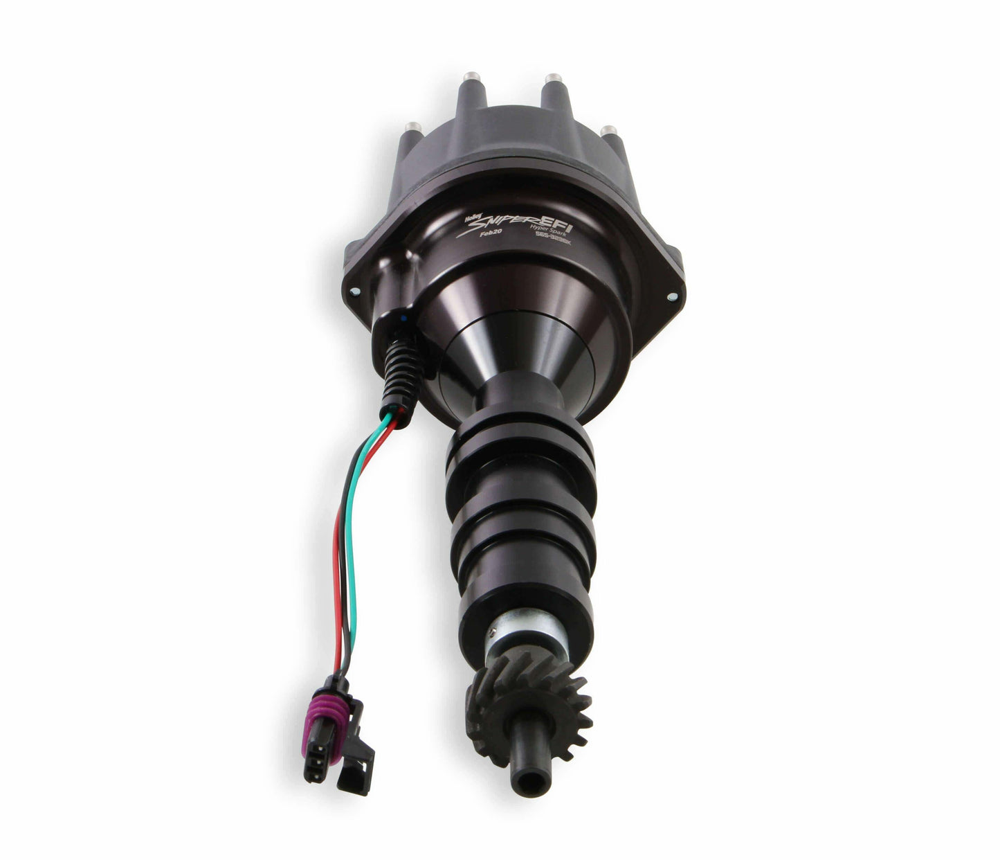 Sniper EFI HyperSpark Distributor - Ford FE - Black - 565-323BK