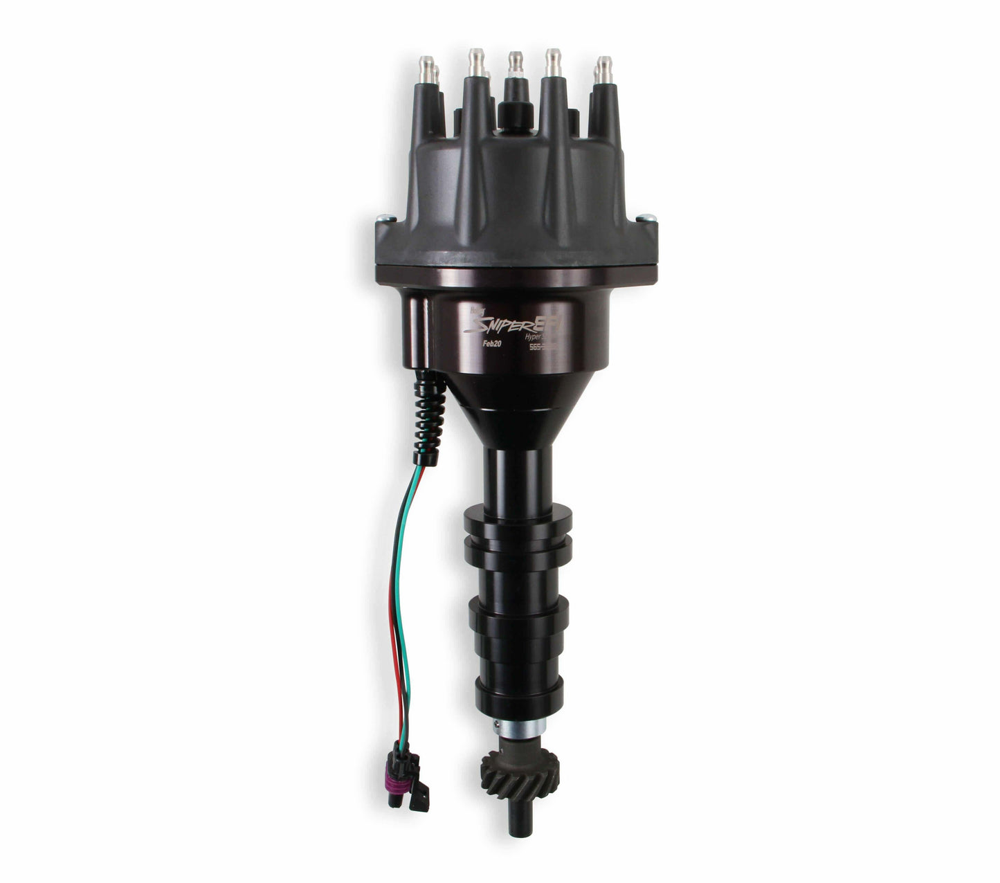 Sniper EFI HyperSpark Distributor - Ford FE - Black - 565-323BK