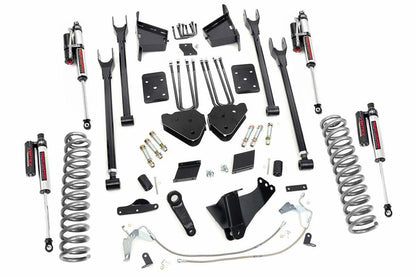 Fits Ford F-250 SD 4WD (11-14) 6" Lift Kit; 4-Link; OVLD; Vertex; 56550