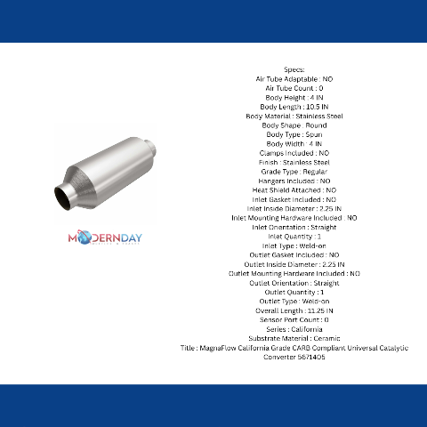 2013-2016 Ford Focus CARB Compliant Catalytic Converter 5671405 Magnaflow