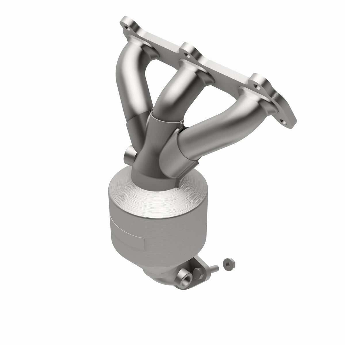 Catalytic Converter with Integrated Exhaust Manifold for HM Grade Federal / EPA Compliant Direct-Fit Manifold Catalytic