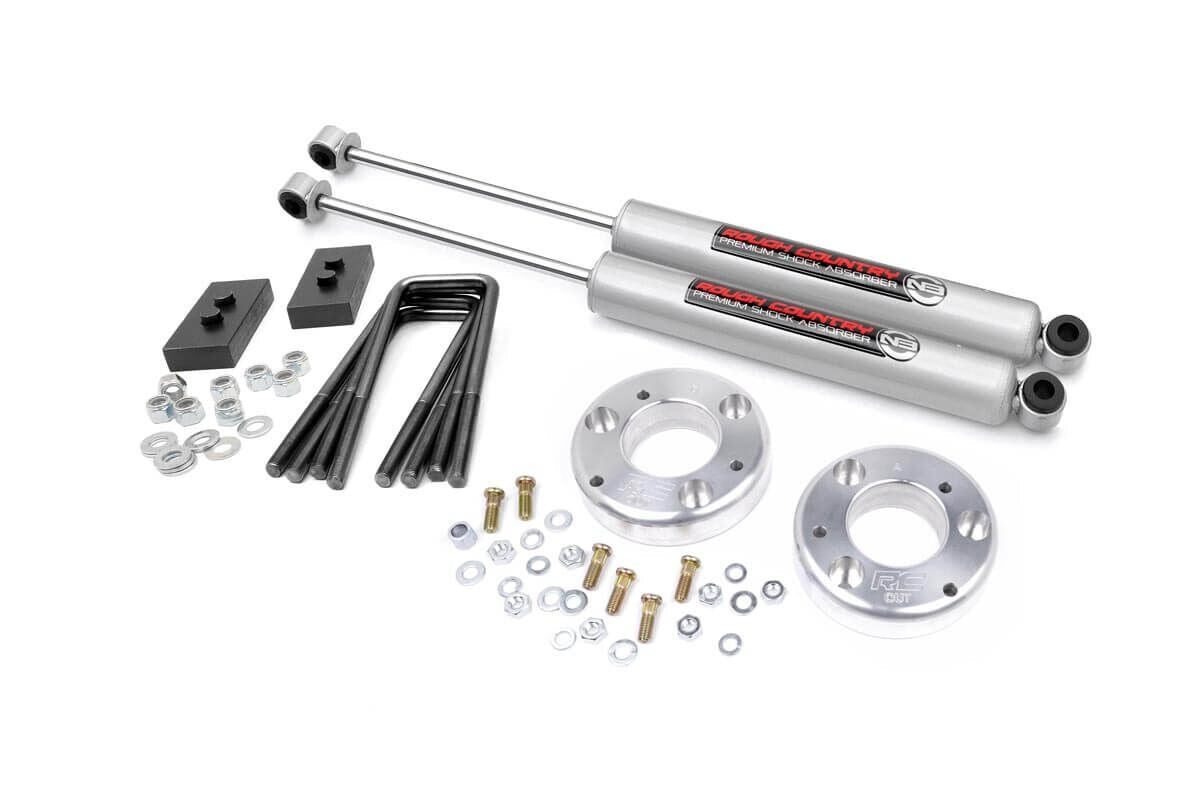 Fits Ford F-150 2WD/4WD (2009-2013) 2 Inch Lift Kit; Alum; RR N3; 56830