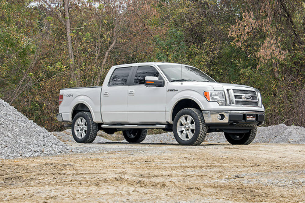 Fits Ford F-150 2WD/4WD (2009-2013) 2 Inch Lift Kit; Alum; RR N3; 56830