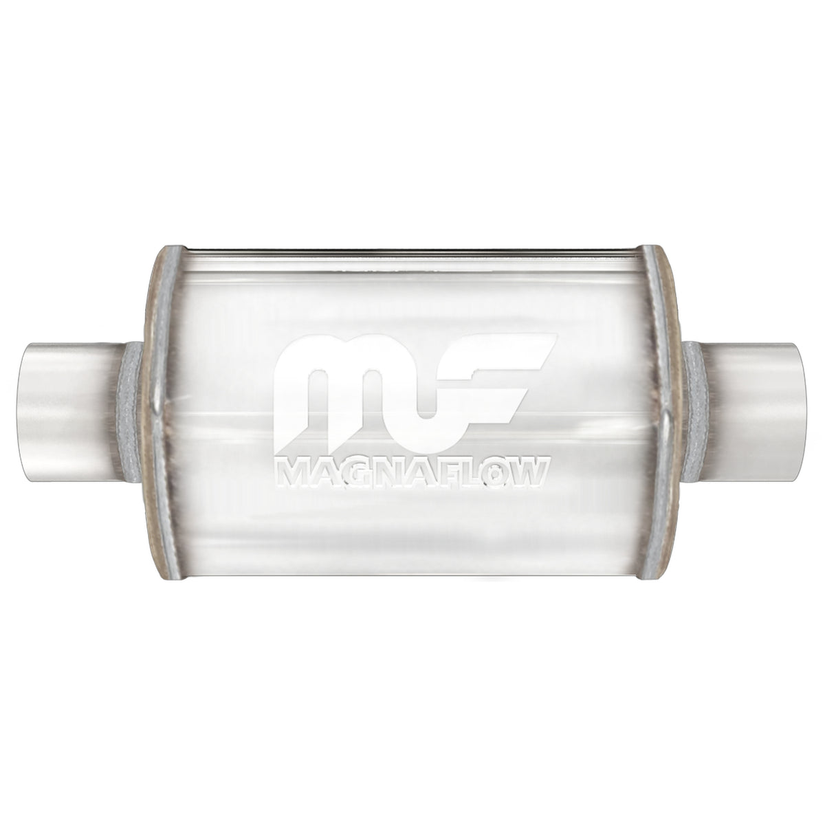 Exhaust Muffler for 6in. Round Straight-Through Performance Exhaust Muffler MagnaFlow 14162