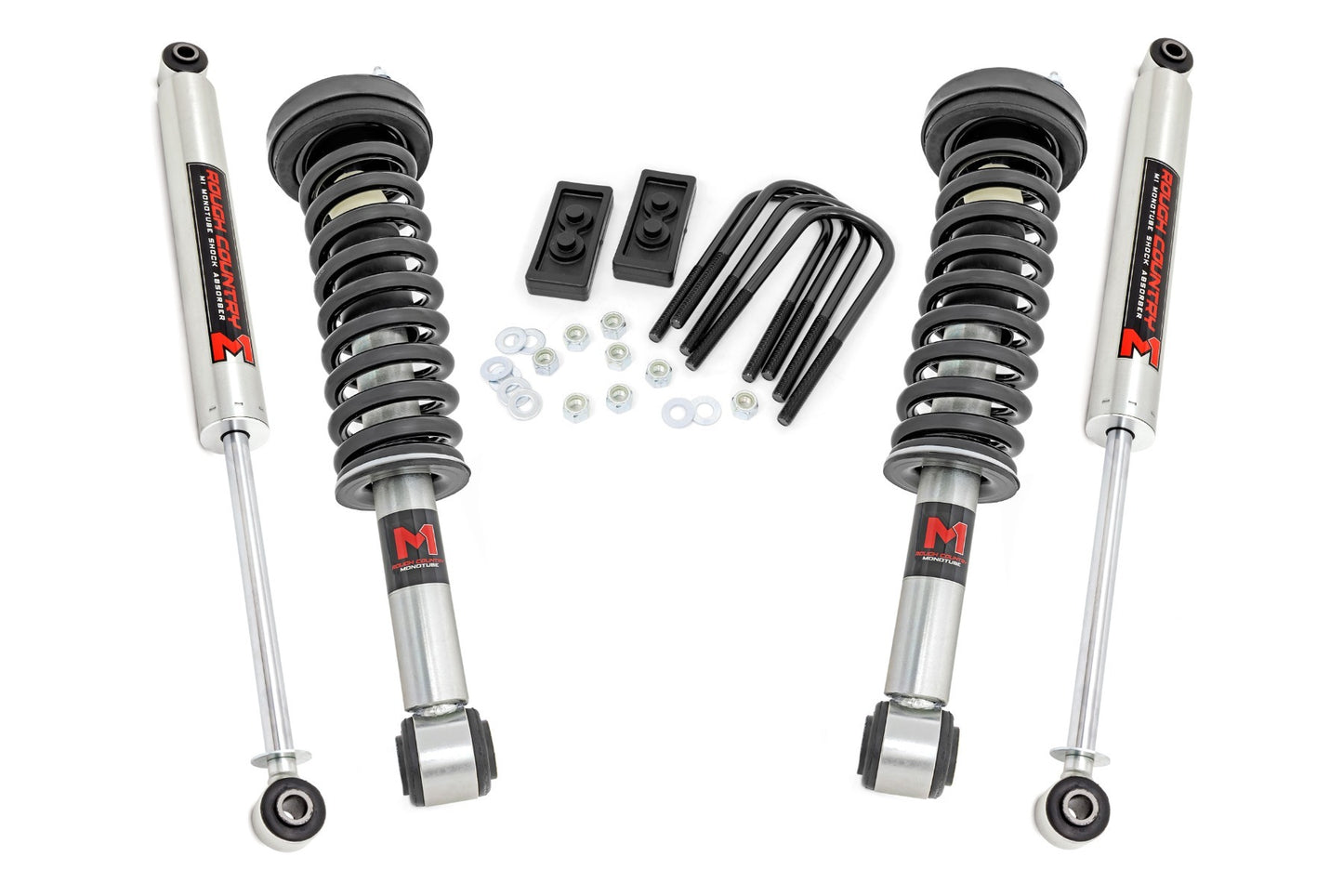 Fits Ford F-150 4WD (2009-2013) 2 Inch Lift Kit; M1 Struts/M1; 56840