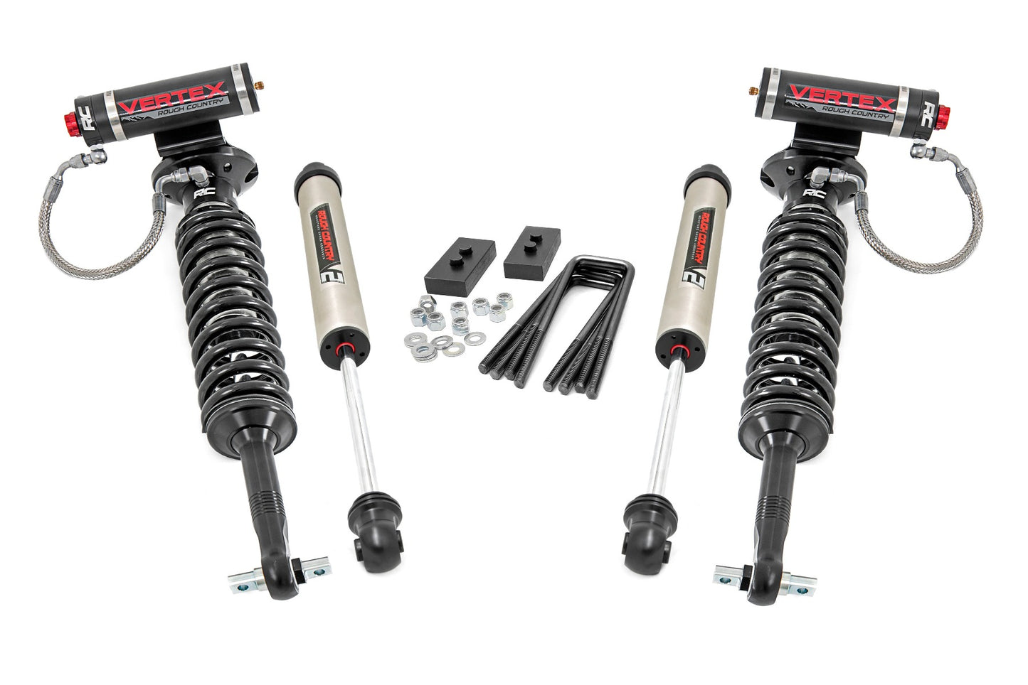 Fits Ford F-150 4WD (2014-2020) 2 Inch Lift Kit; Vertex/V2; 56957
