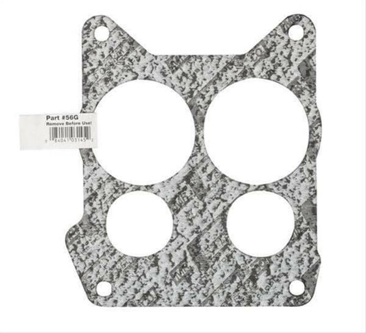 Mr. Gasket Performance Carburetor Base Gasket 4Hole BulkPackaged w/UPC Label 56G