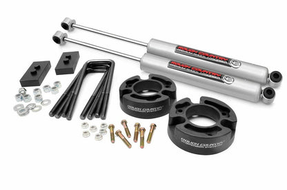 Fits Ford F-150 2WD/4WD (2004-2008) 2.5 Inch Lift Kit; Molded; 57030