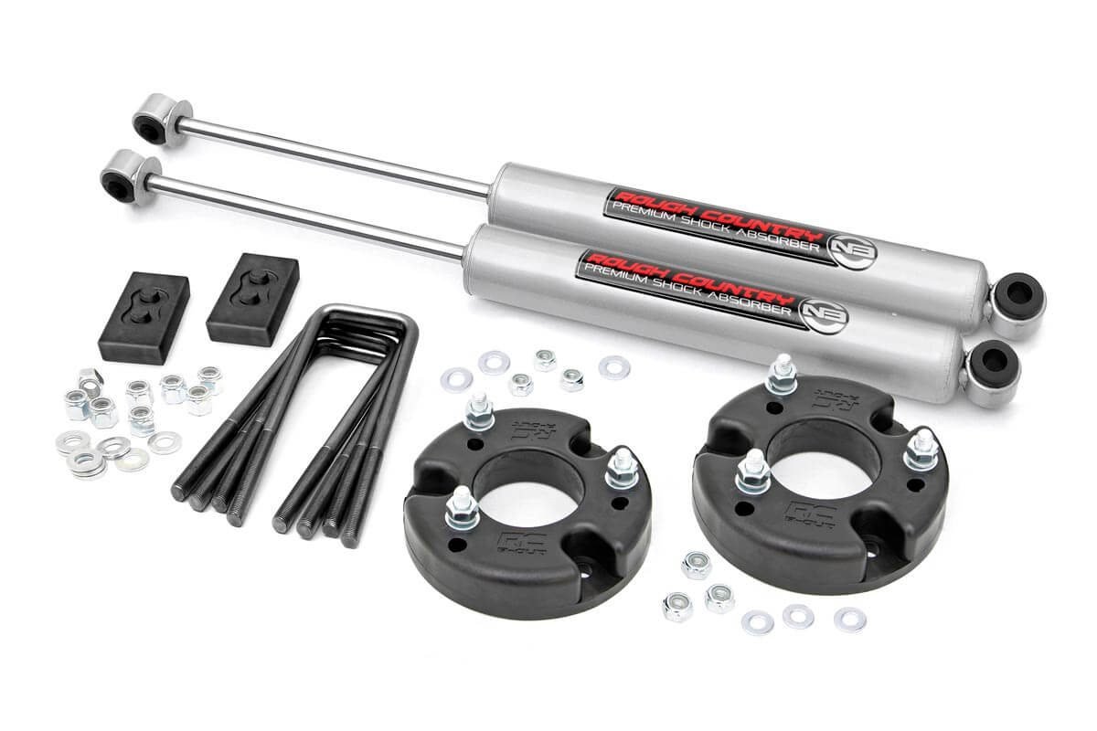 Fits Ford F-150 2WD/4WD (2021-2024) 2 Inch Lift Kit; Molded; RR N3; 57130