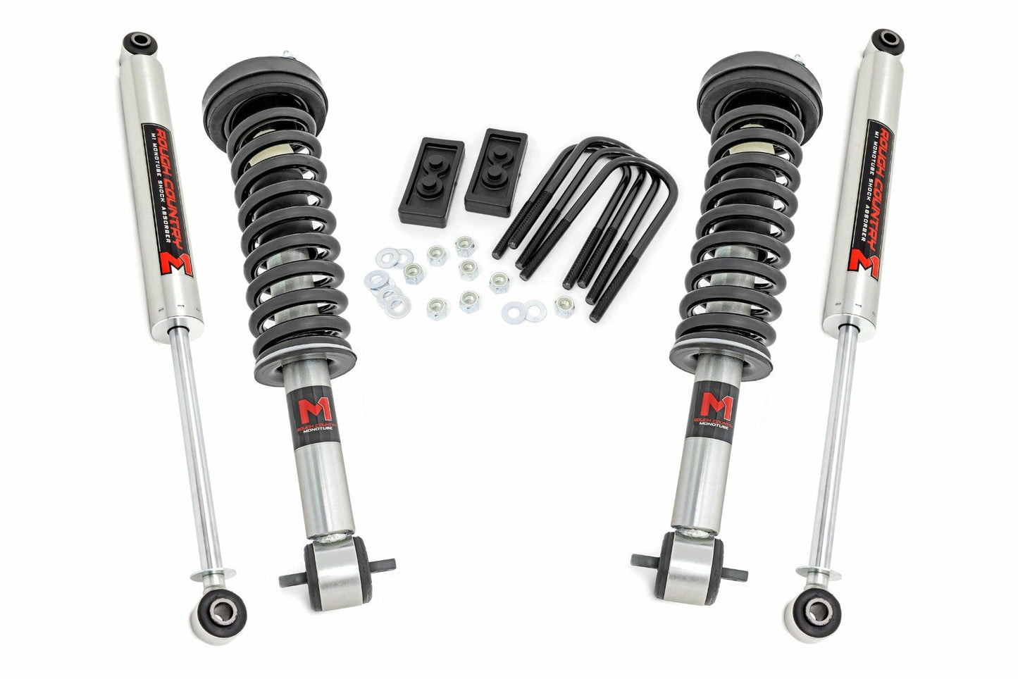 Fits Ford F-150 4WD (2021-2024) 2 Inch Lift Kit; M1 Struts/M1; 57140